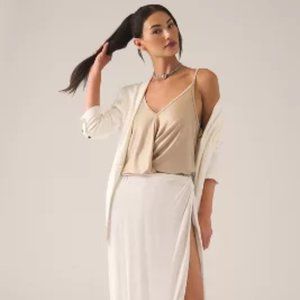 Anthropologie - Porridge Shine Wrap Tank (NEW gold color)